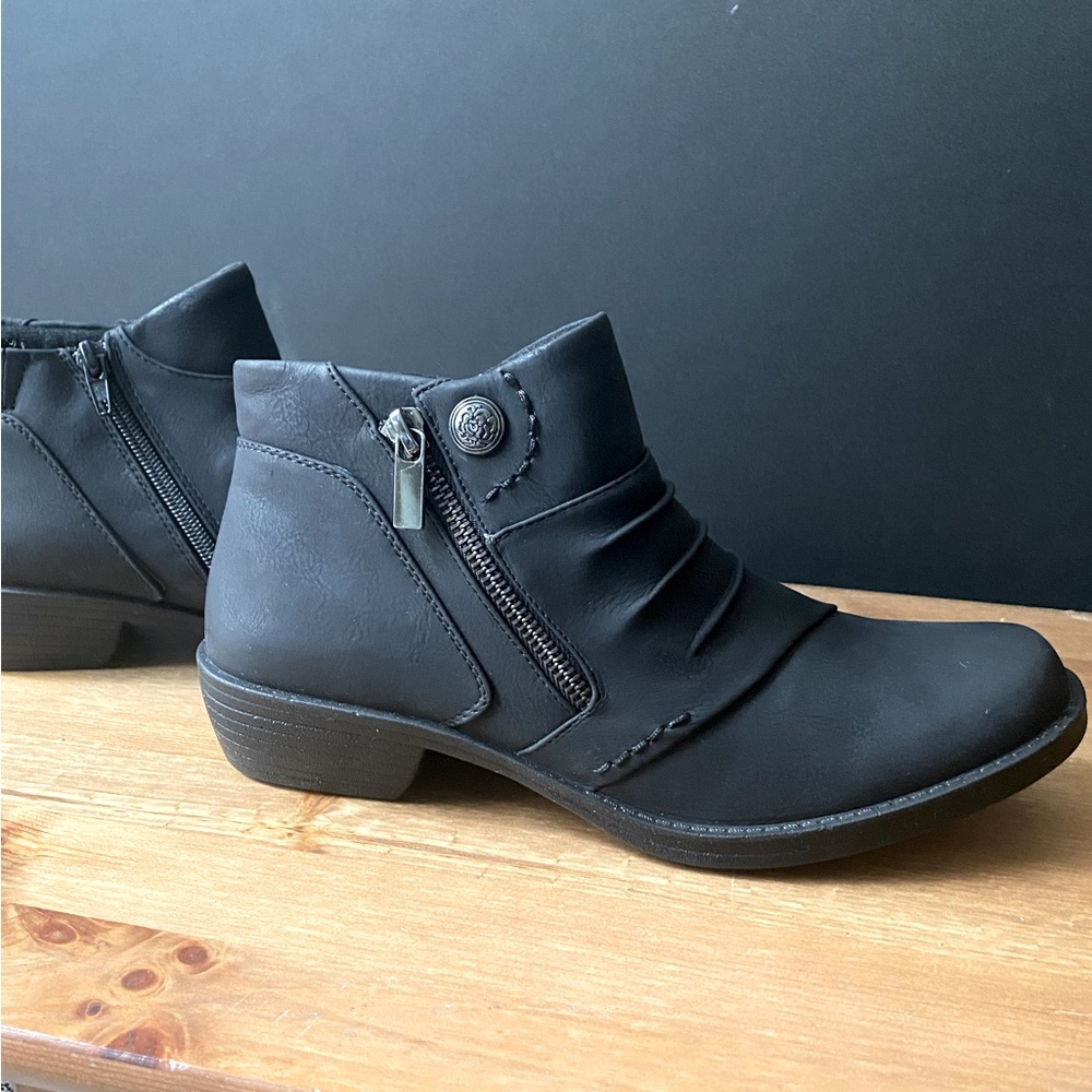 Black booties